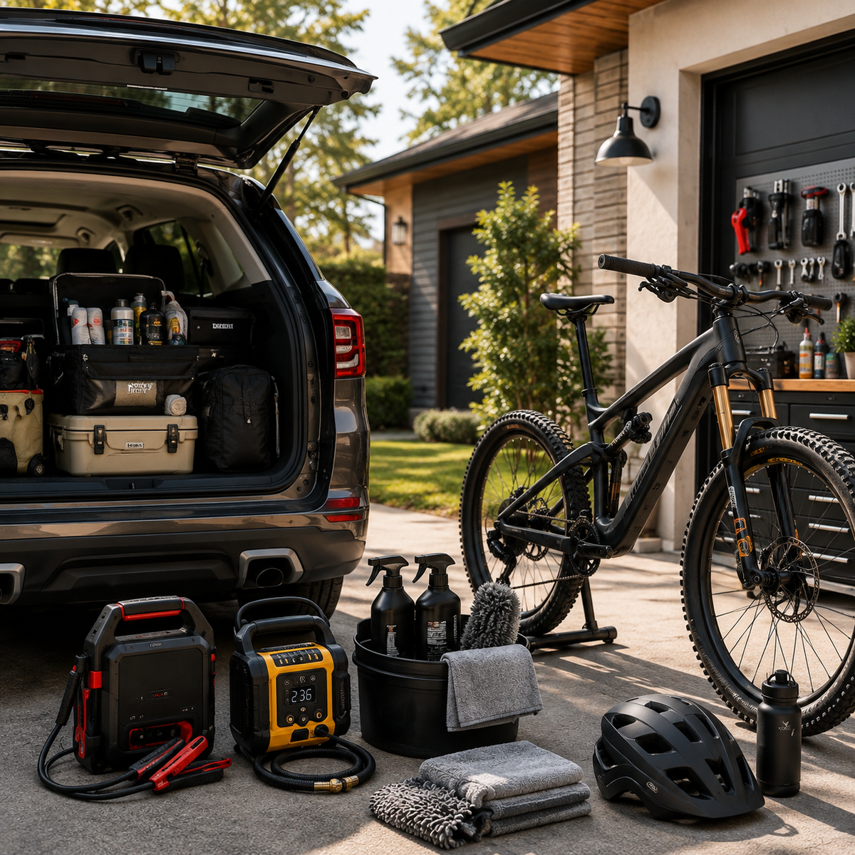 Auto et vélo