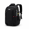Sac à dos étudiant matelassé pour ordinateur portable, multi-compartiments et bretelles réglables