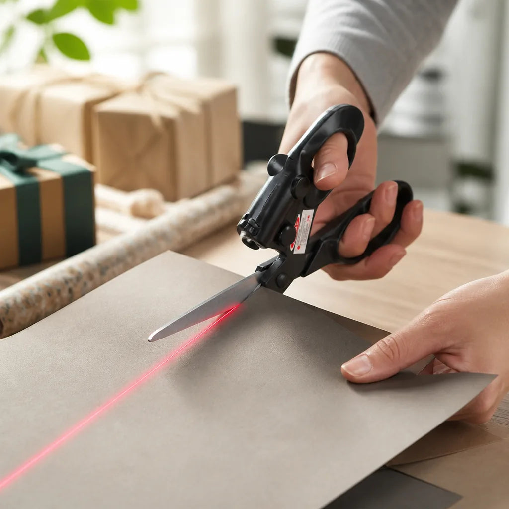 Ciseaux en acier inoxydable à guidage laser