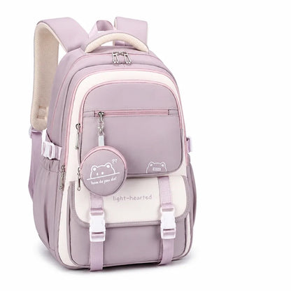 Sac à dos multi-compartiments déperlant (pour filles et ados)
