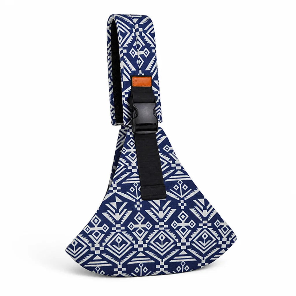 Porte-bébé en maille respirante avec soutien dorsal ergonomique