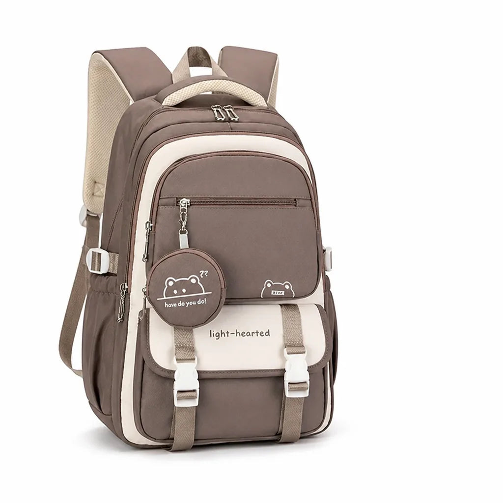 Sac à dos multi-compartiments déperlant (pour filles et ados)