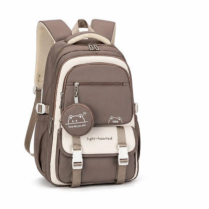 Sac à dos multi-compartiments déperlant (pour filles et ados)