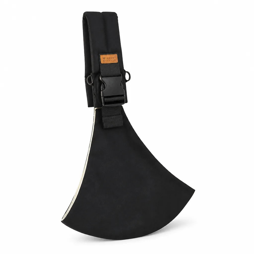 Porte-bébé en maille respirante avec soutien dorsal ergonomique